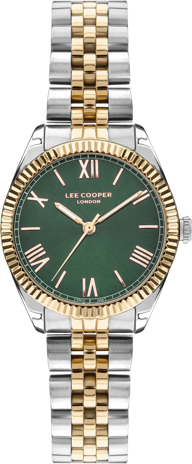 LEE COOPER  Женские часы, кварцевый механизм, суперметалл с покрытием, 35 мм