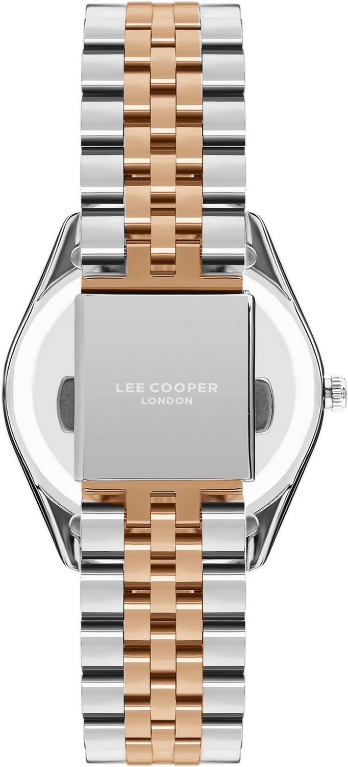 LEE COOPER  Мужские часы, кварцевый механизм, суперметалл с покрытием, 41 мм