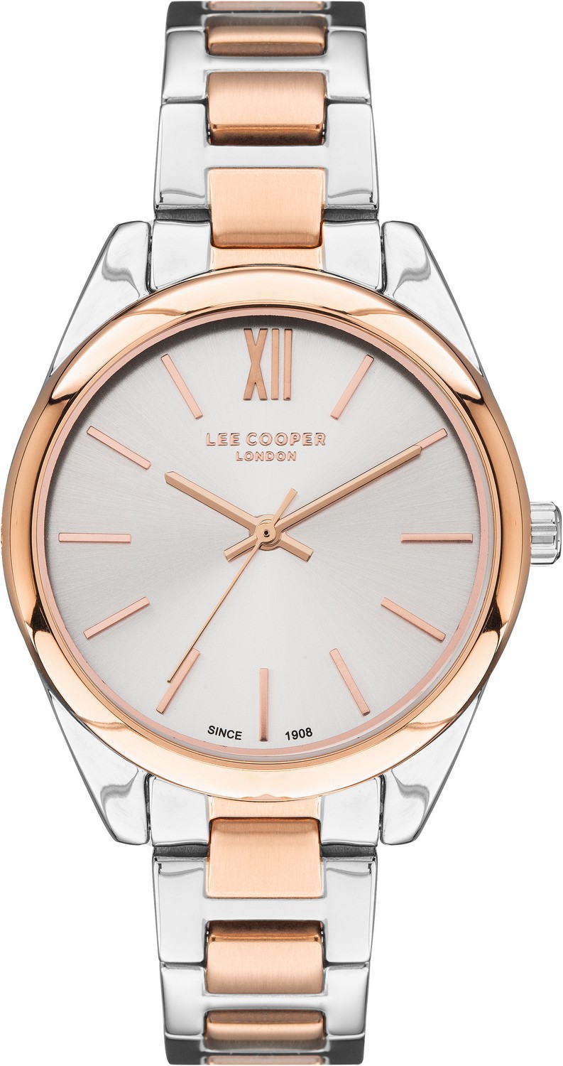 LEE COOPER  Женские часы, кварцевый механизм, суперметалл с покрытием, 35 мм