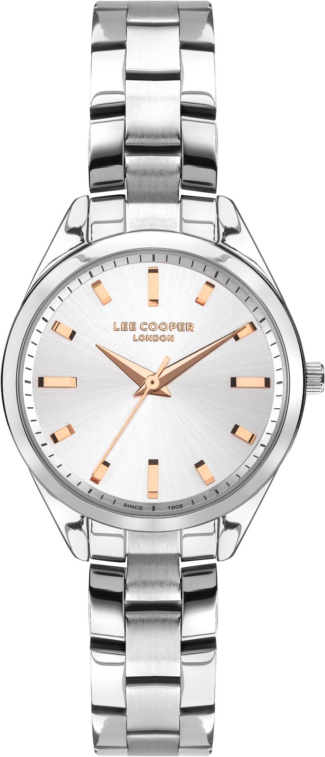 LEE COOPER  Женские часы, кварцевый механизм, суперметалл, 33 мм