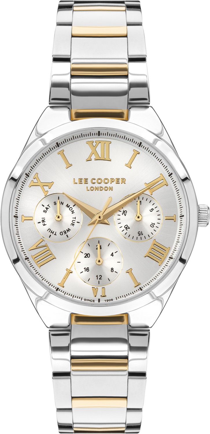 LEE COOPER  Женские часы, кварцевый механизм, суперметалл, 36 мм