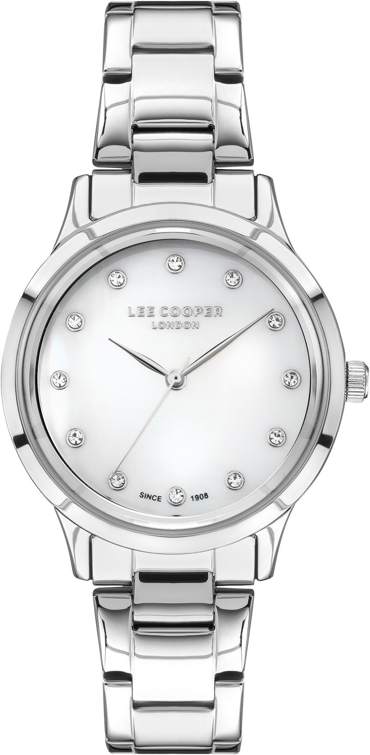 LEE COOPER  Женские часы, кварцевый механизм, суперметалл, 34 мм