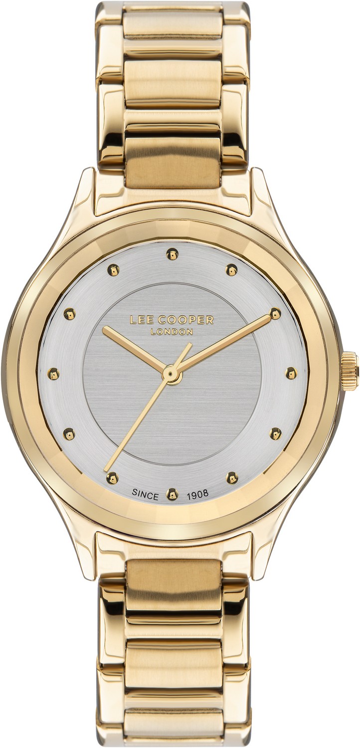 LEE COOPER  Женские часы, кварцевый механизм, суперметалл с покрытием, 33,5 мм