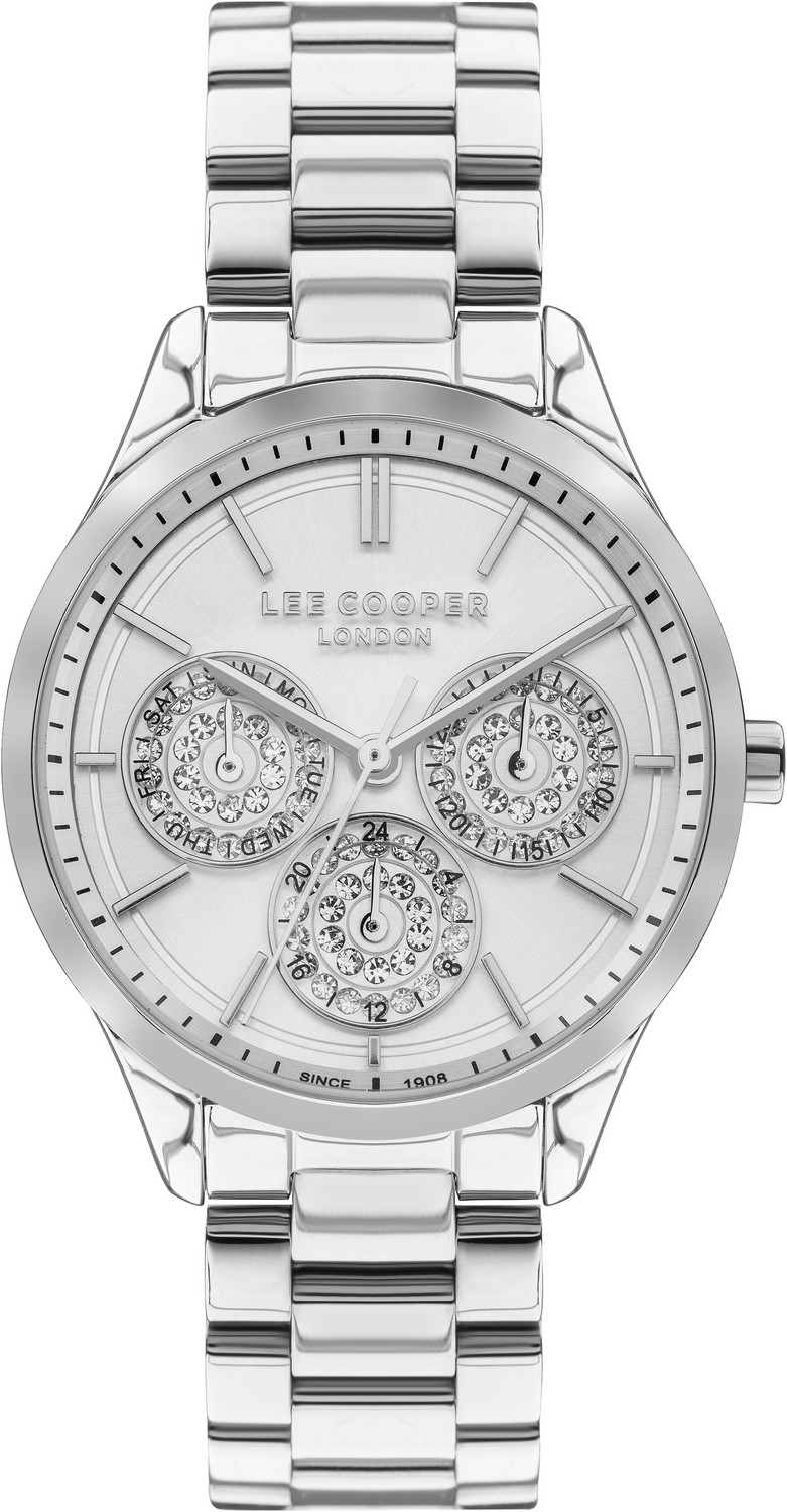 LEE COOPER  Женские часы, кварцевый механизм, суперметалл, 35 мм
