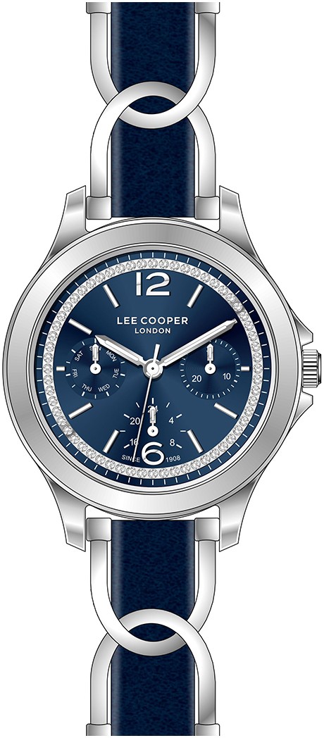 LEE COOPER  Женские часы, кварцевый механизм, суперметалл, 36 мм