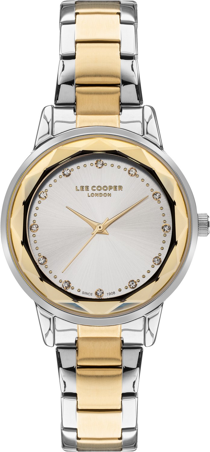 LEE COOPER  Женские часы, кварцевый механизм, суперметалл с покрытием, 34 мм