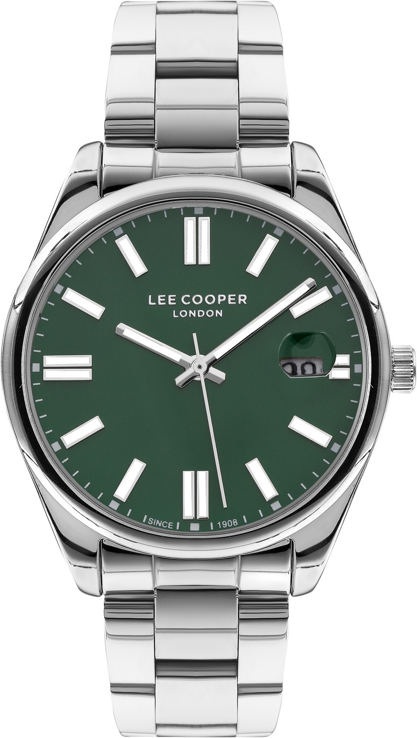 LEE COOPER  Мужские часы, кварцевый механизм, суперметалл, 45 мм