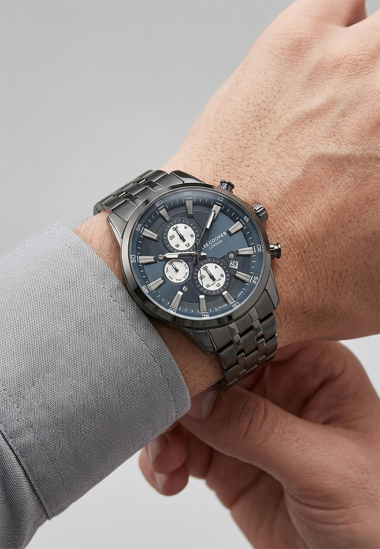 Часы LEE COOPER  LC07592.690, Функции: Дата, день недели, 24 часа, двойное время