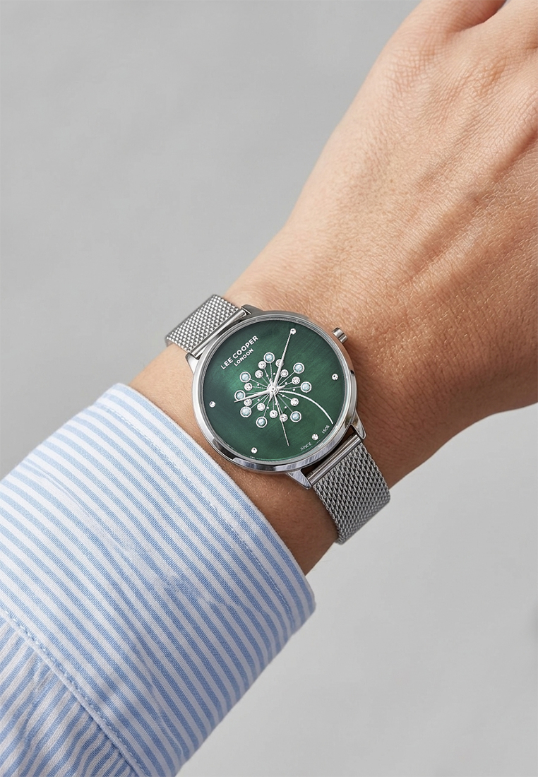 LEE COOPER  Женские часы, кварцевый механизм, суперметалл, 32 мм