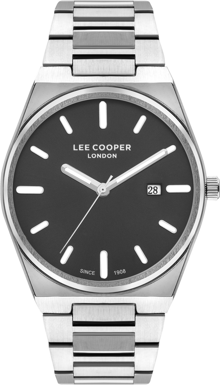 LEE COOPER  Мужские часы, кварцевый механизм, суперметалл, 43 мм