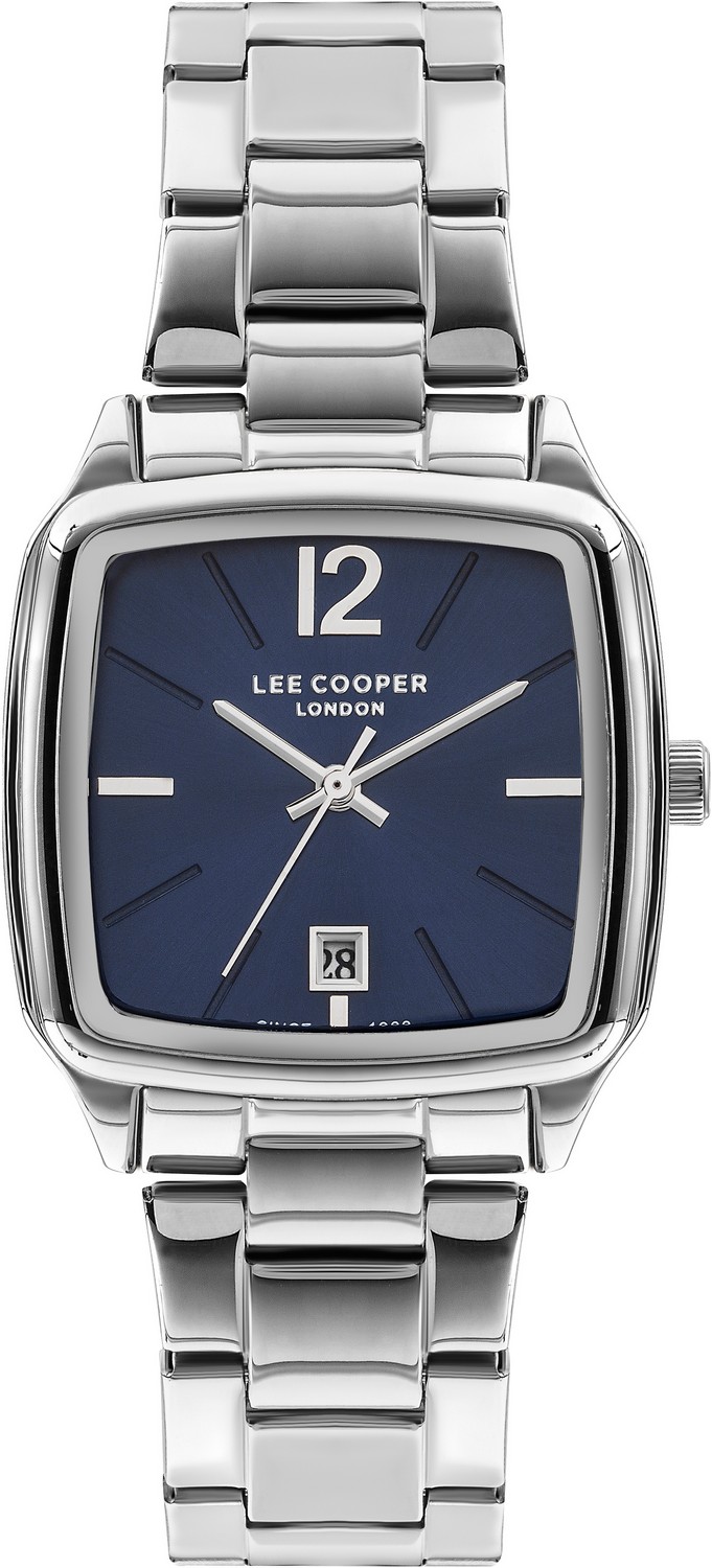 LEE COOPER  Женские часы, кварцевый механизм, суперметалл, 29х36,5 мм