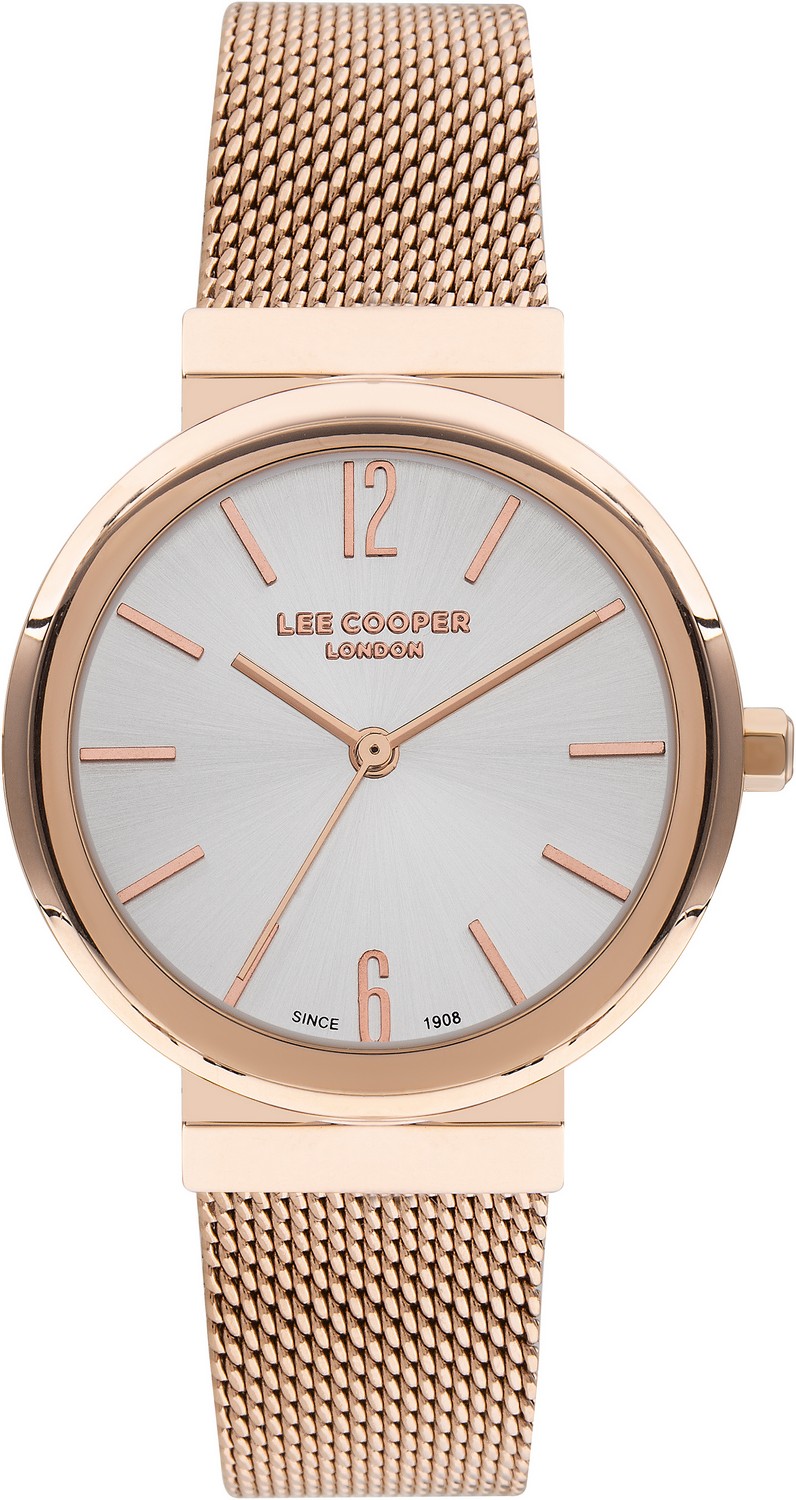 LEE COOPER  Женские часы, кварцевый механизм, суперметалл с покрытием, 34 мм