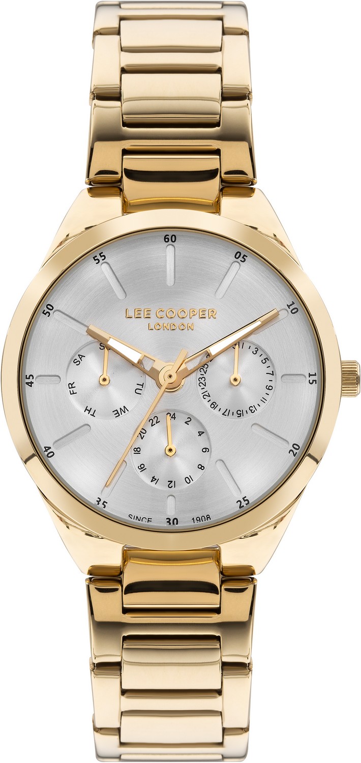 LEE COOPER  Женские часы, кварцевый механизм, суперметалл с покрытием, 36 мм