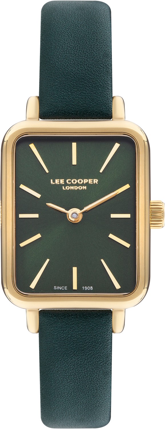 LEE COOPER  Женские часы, кварцевый механизм, суперметалл с покрытием, 20,5х26 мм