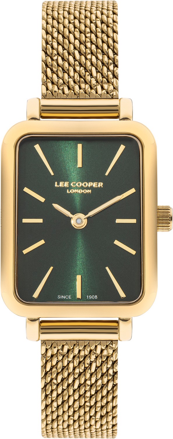 LEE COOPER  Женские часы, кварцевый механизм, суперметалл с покрытием, 20,5х26 мм
