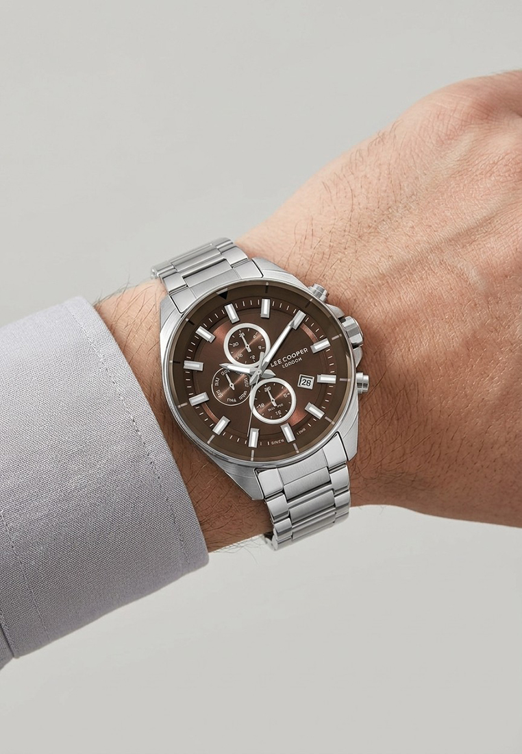 Часы LEE COOPER  LC07830.340, Функции: Дата, день недели, 24 часа, двойное время