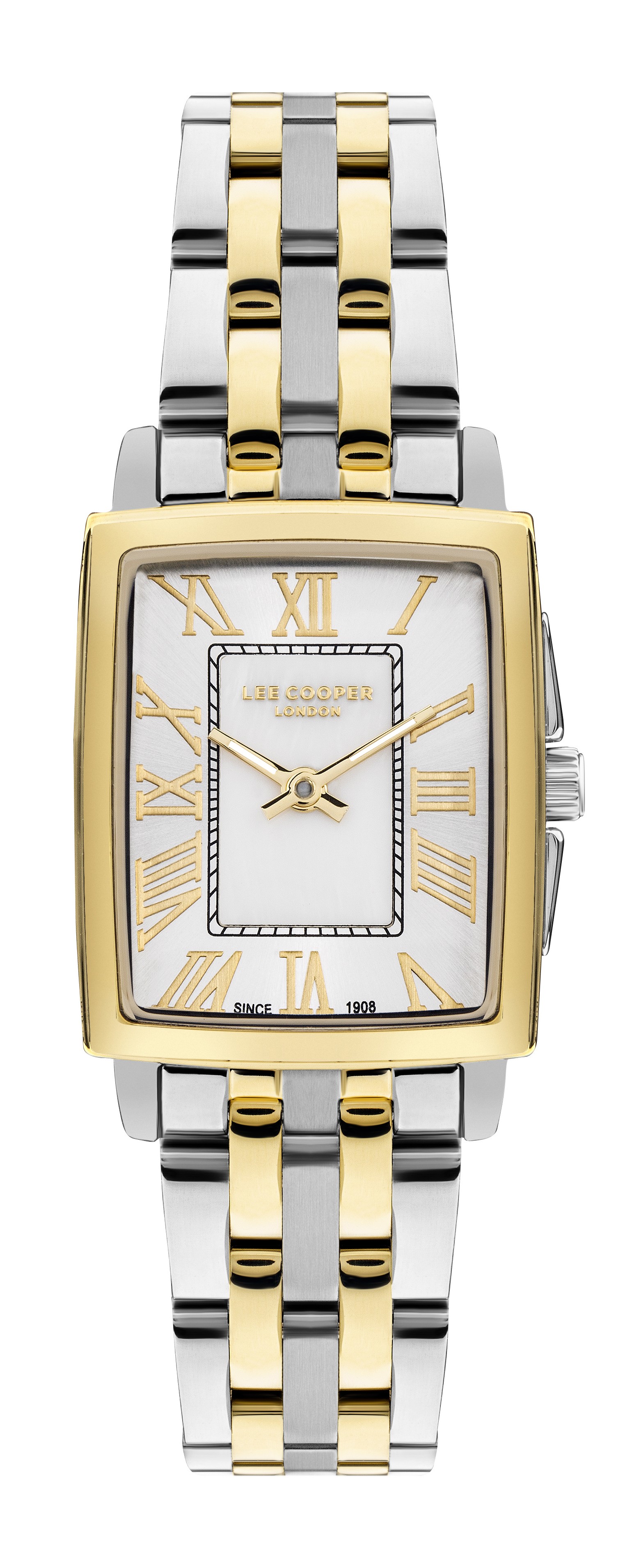 LEE COOPER   часы, кварцевый механизм, суперметалл с покрытием, 22x34 мм