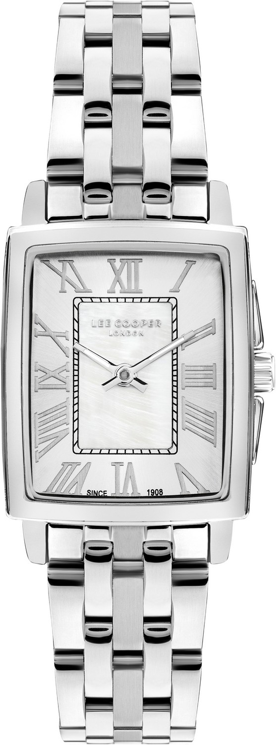 LEE COOPER  Женские часы, кварцевый механизм, суперметалл, 27х33 мм