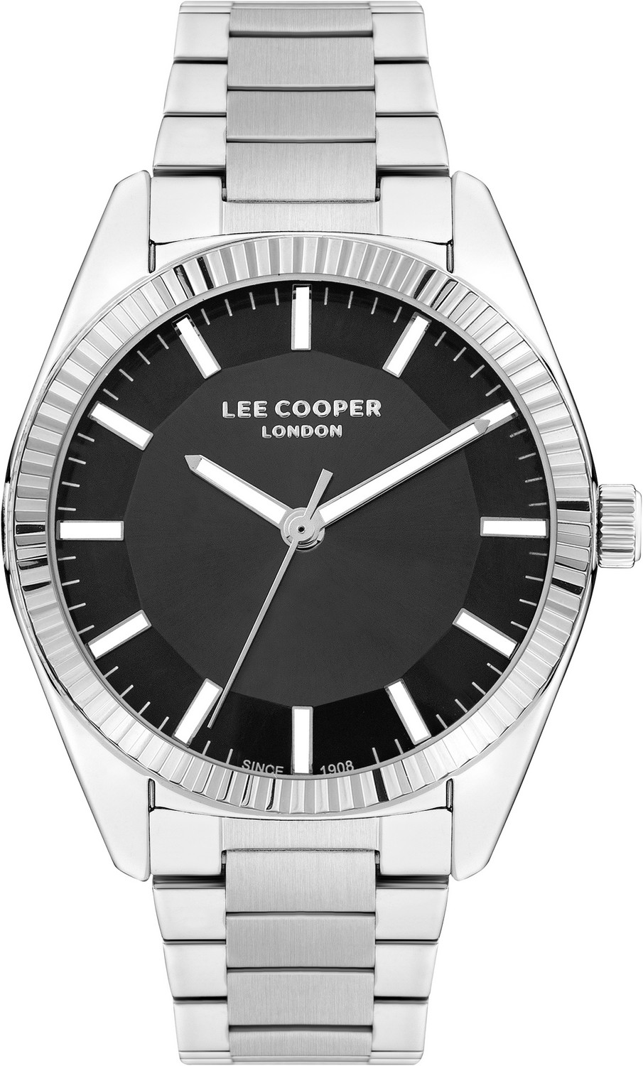 LEE COOPER  Мужские часы, кварцевый механизм, суперметалл, 41,5 мм