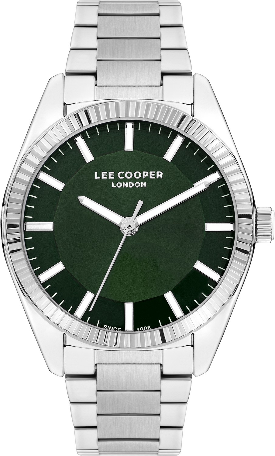 LEE COOPER  Мужские часы, кварцевый механизм, суперметалл, 41,5 мм