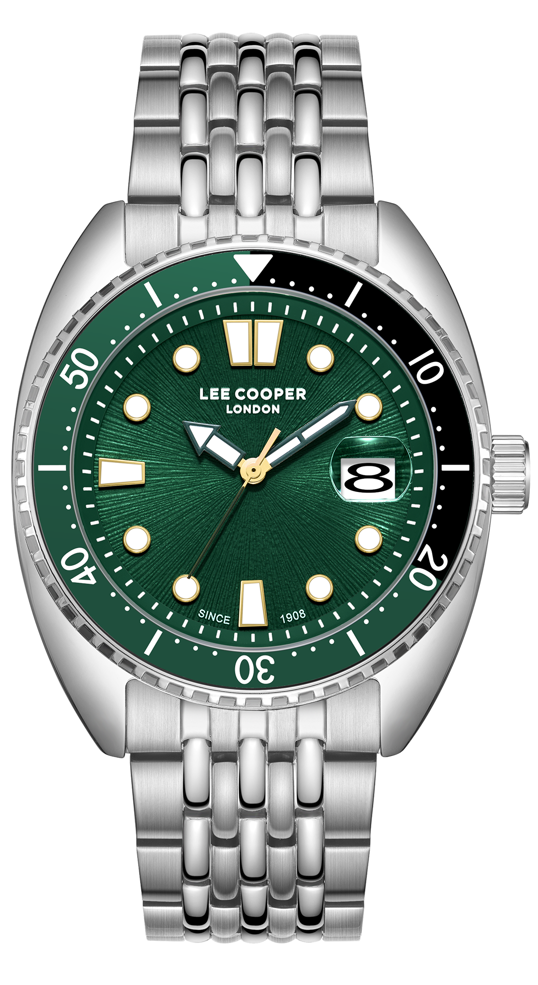 Часы LEE COOPER  LC07997.370 Мужские часы, кварцевый механизм, суперметалл, 42 мм