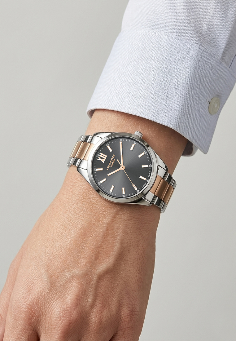 LEE COOPER  Женские часы, кварцевый механизм, суперметалл, 32 мм