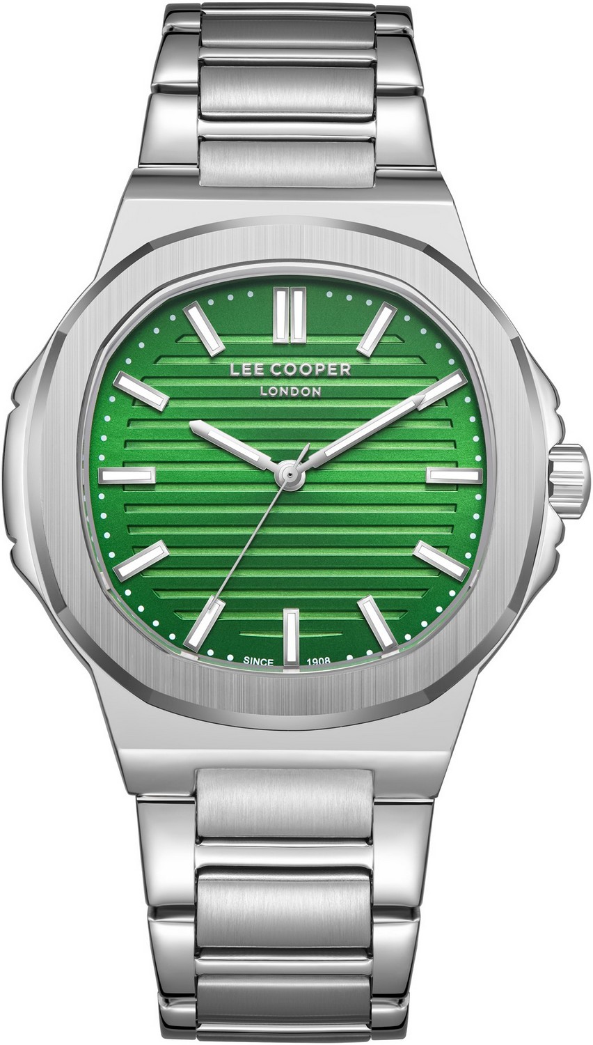 LEE COOPER  Мужские часы, кварцевый механизм, суперметалл, 45 мм