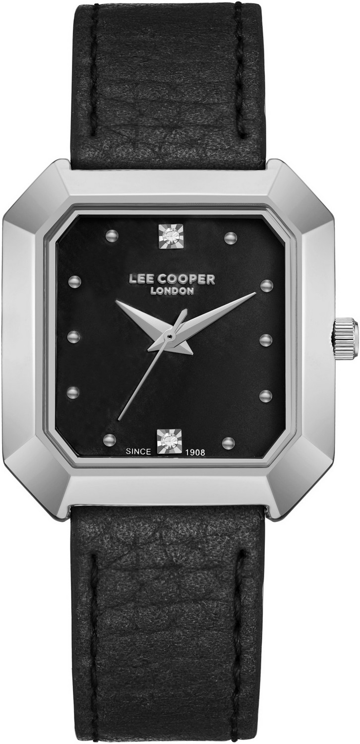 LEE COOPER  Женские часы, кварцевый механизм, суперметалл, 27х30 мм