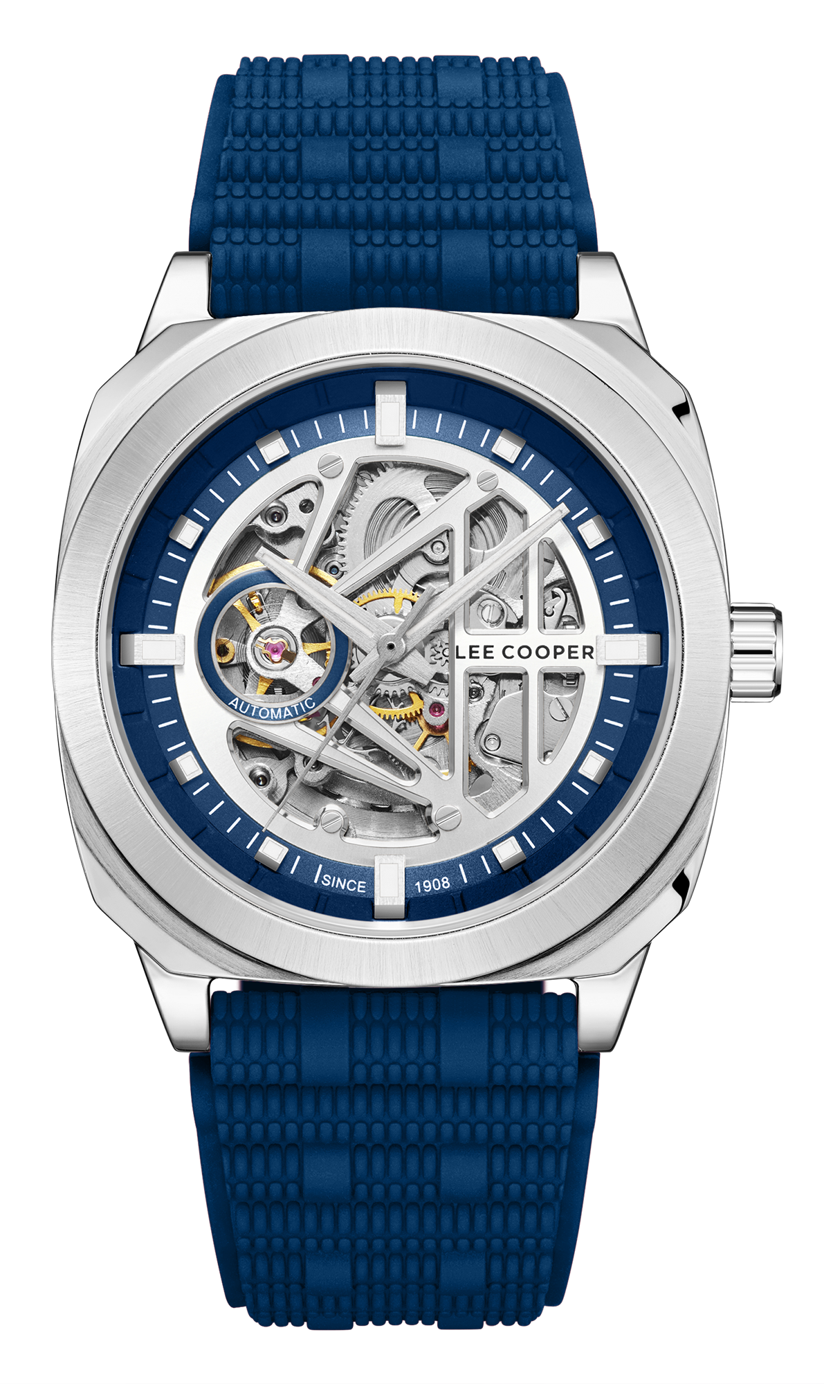 LEE COOPER  Мужские часы, автоматический механизм, суперметалл с покрытием, 41 мм