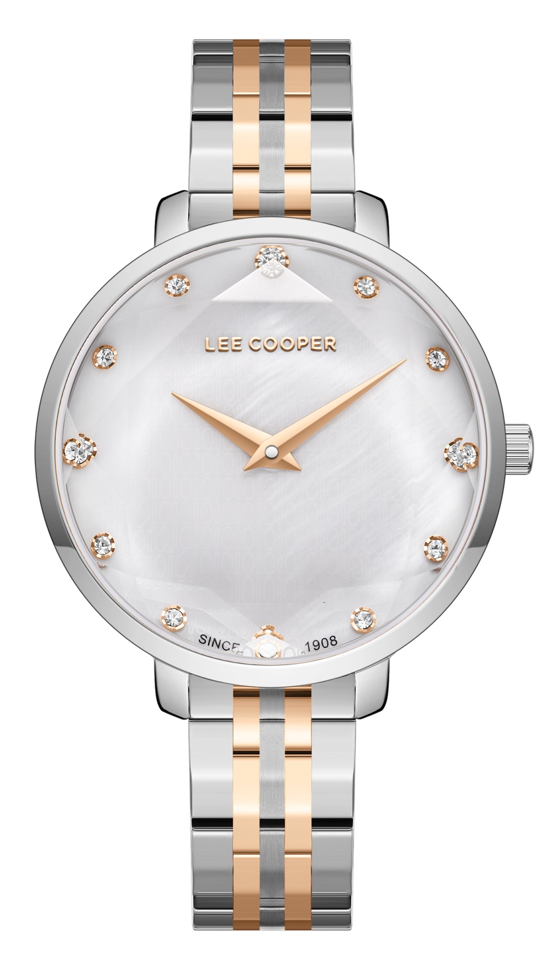 LEE COOPER  Женские часы, кварцевый механизм, суперметалл с покрытием, 33 мм