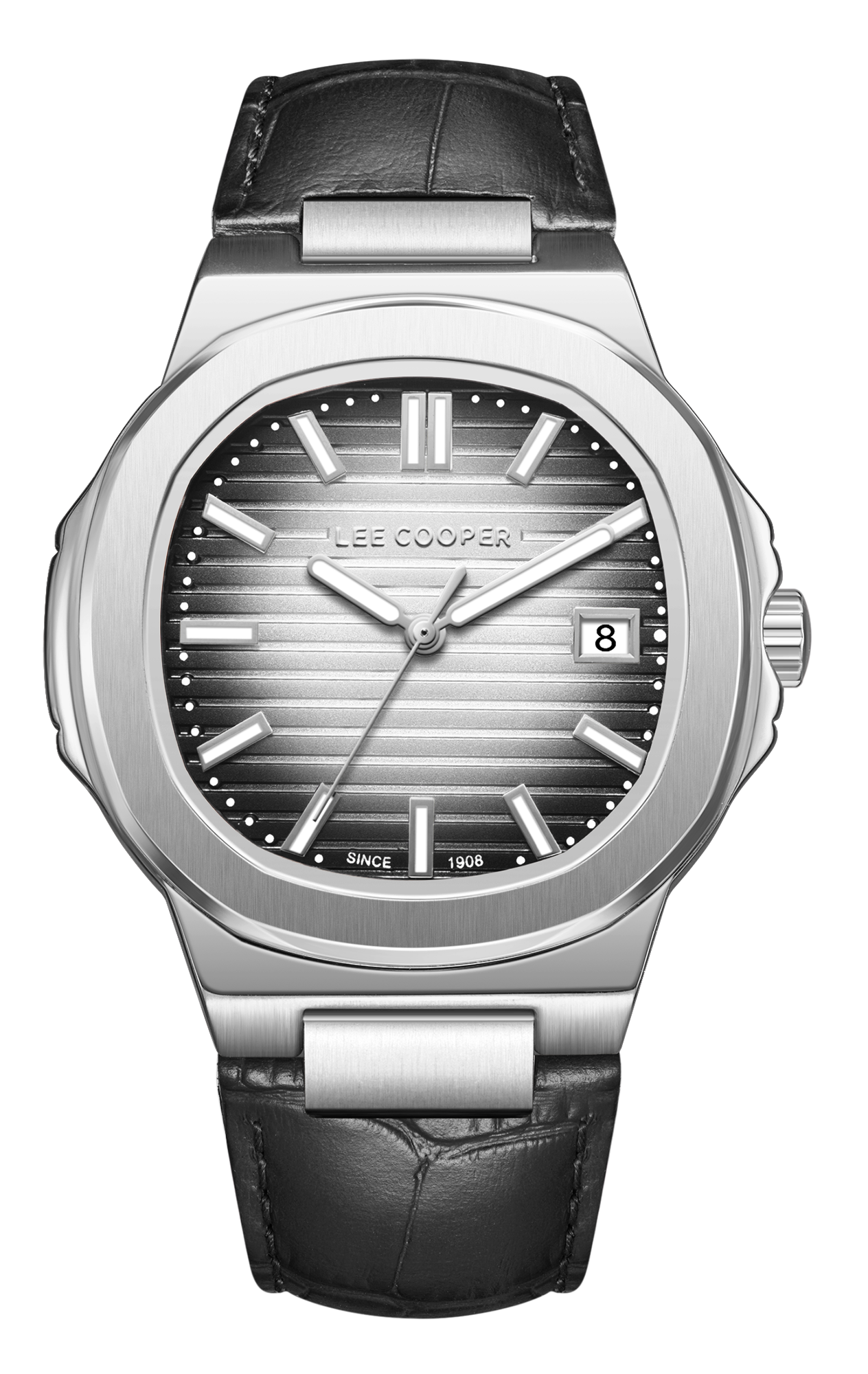 LEE COOPER  Мужские часы, кварцевый механизм, суперметалл, 42 мм