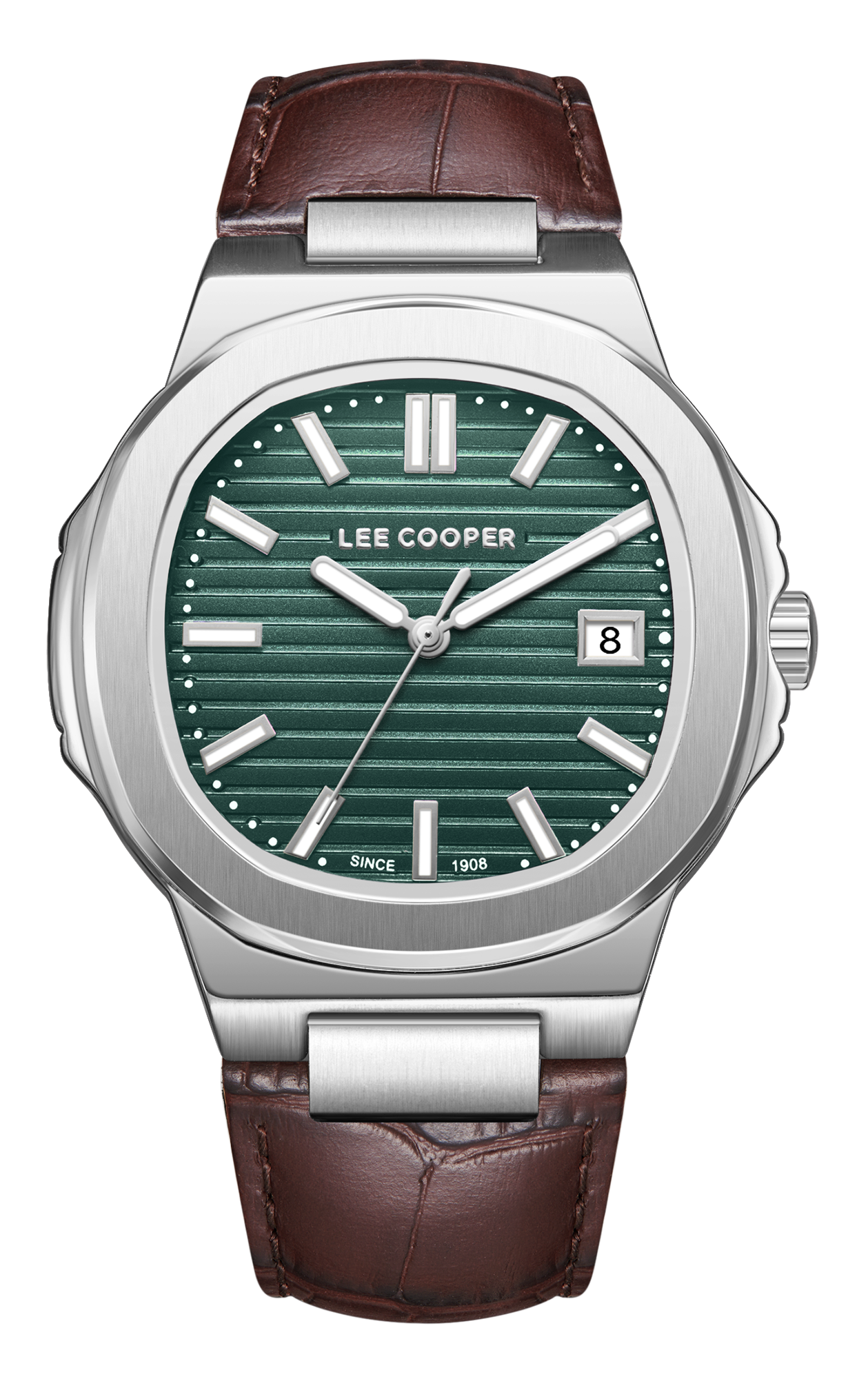 LEE COOPER  Мужские часы, кварцевый механизм, суперметалл, 42 мм