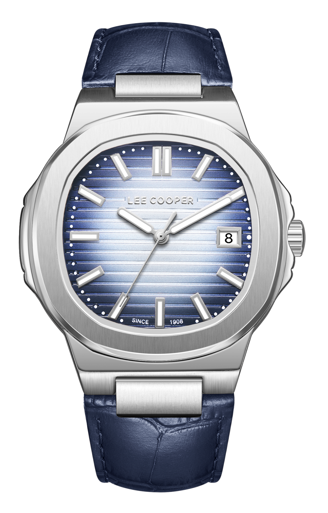 LEE COOPER  Мужские часы, кварцевый механизм, суперметалл, 42 мм