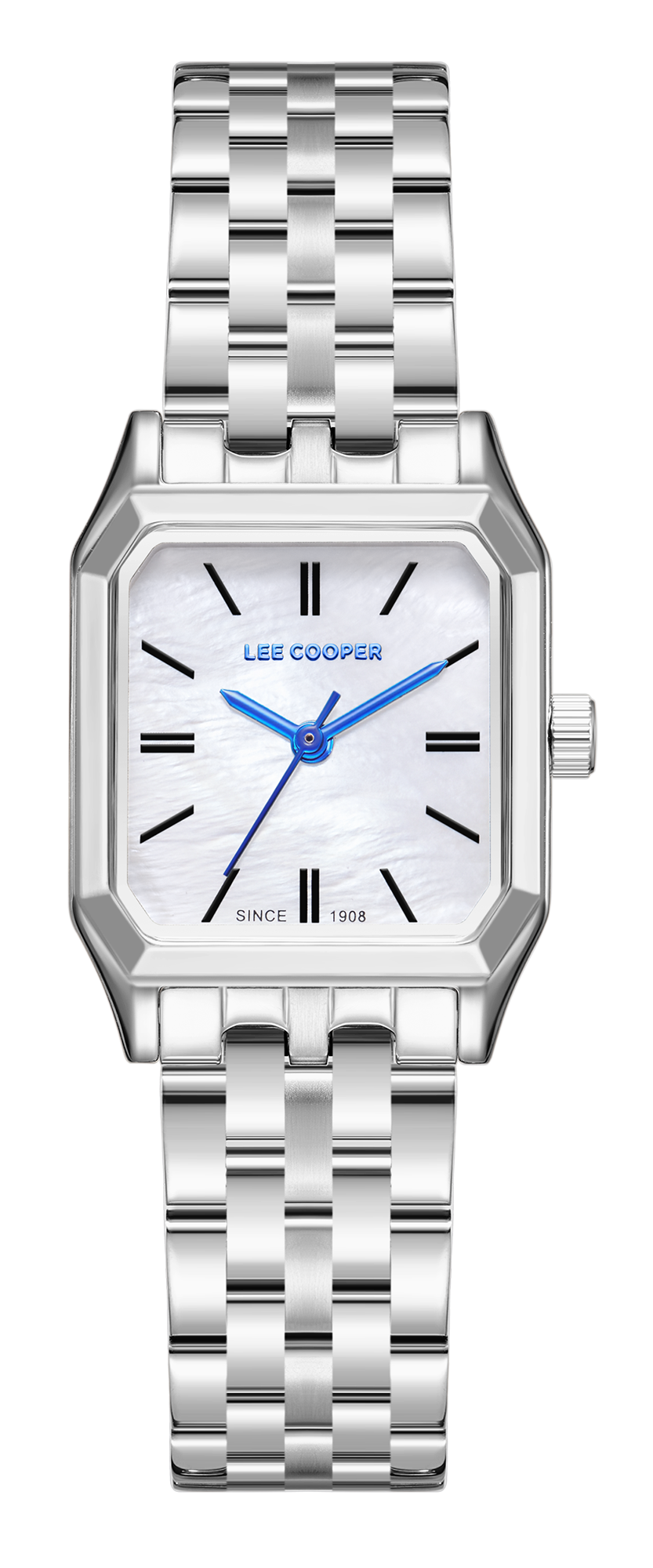 LEE COOPER  Женские часы, кварцевый механизм, суперметалл, 23х31 мм