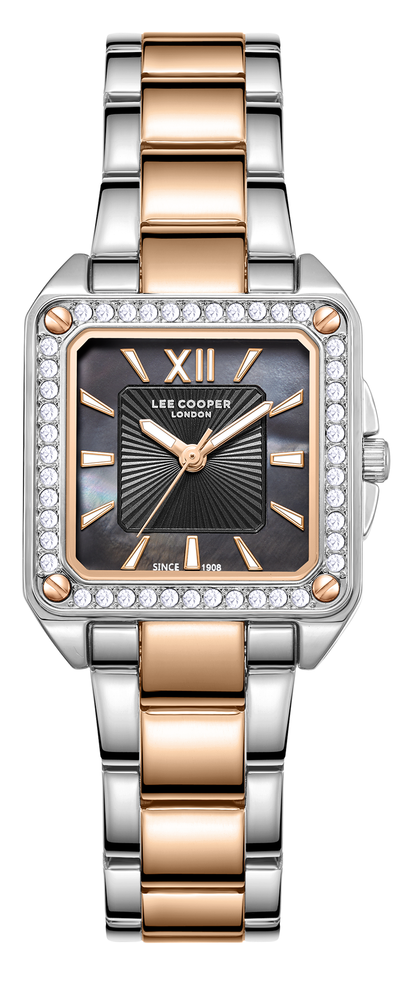 LEE COOPER  Женские часы, кварцевый механизм, суперметалл с покрытием, 26 мм