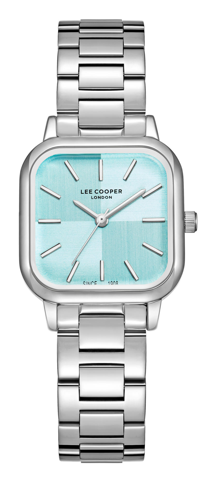 LEE COOPER   часы, кварцевый механизм, суперметалл, 27x34 мм