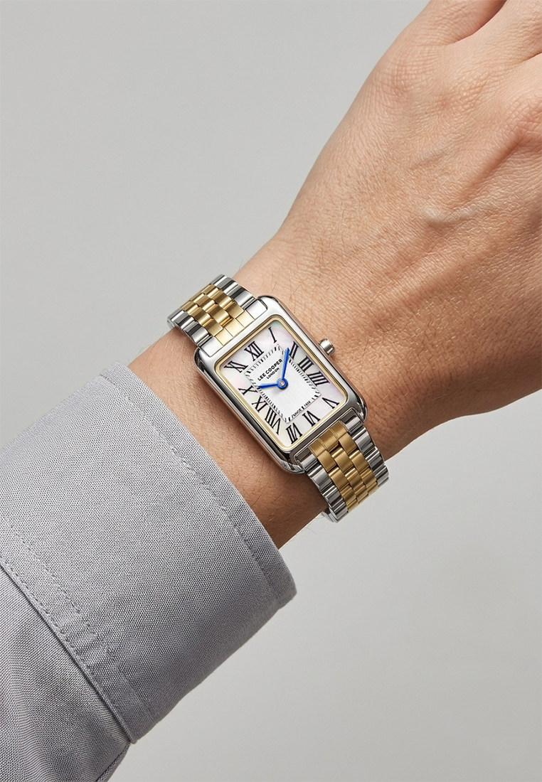 LEE COOPER   часы, кварцевый механизм, суперметалл с покрытием, 21x31 мм