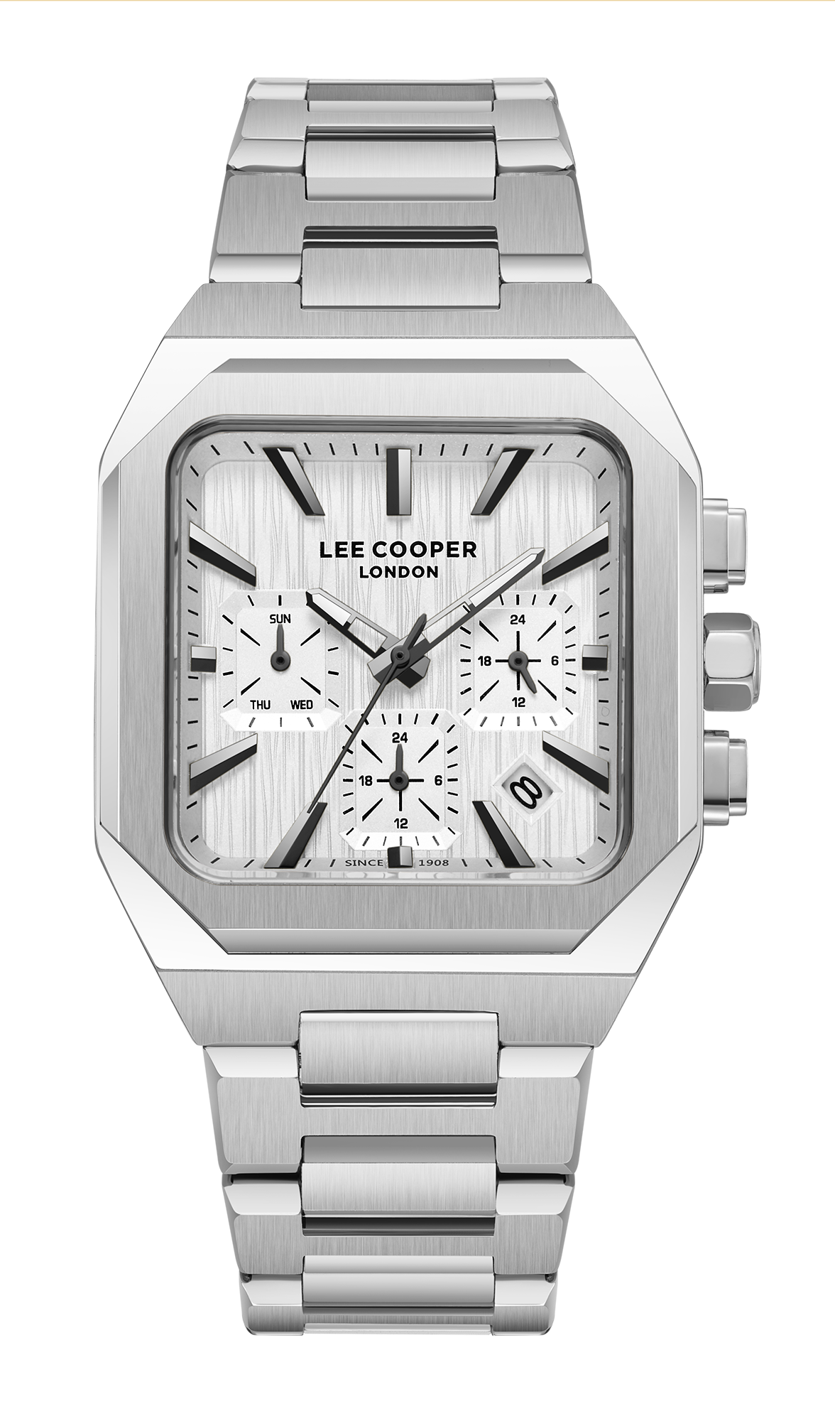 Часы LEE COOPER  LC08143.330  часы, кварцевый механизм, суперметалл, 37x47 мм