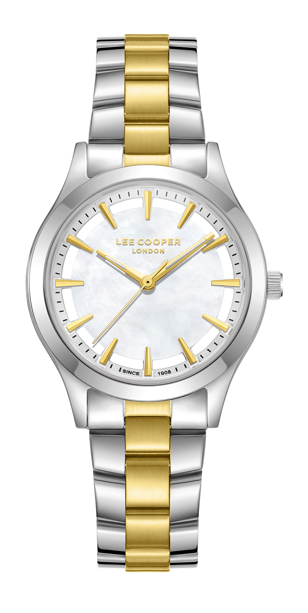 Часы LEE COOPER  LC08147.220  часы, кварцевый механизм, суперметалл, 33 мм