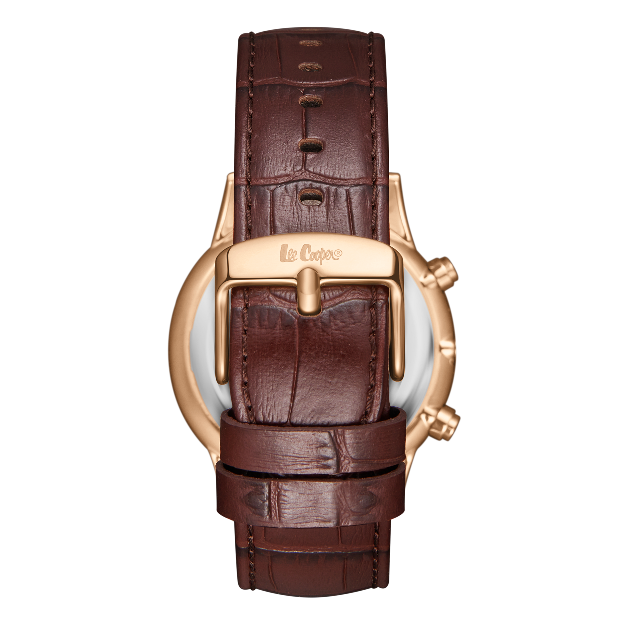 LEE COOPER   часы, кварцевый механизм, суперметалл, 44 мм