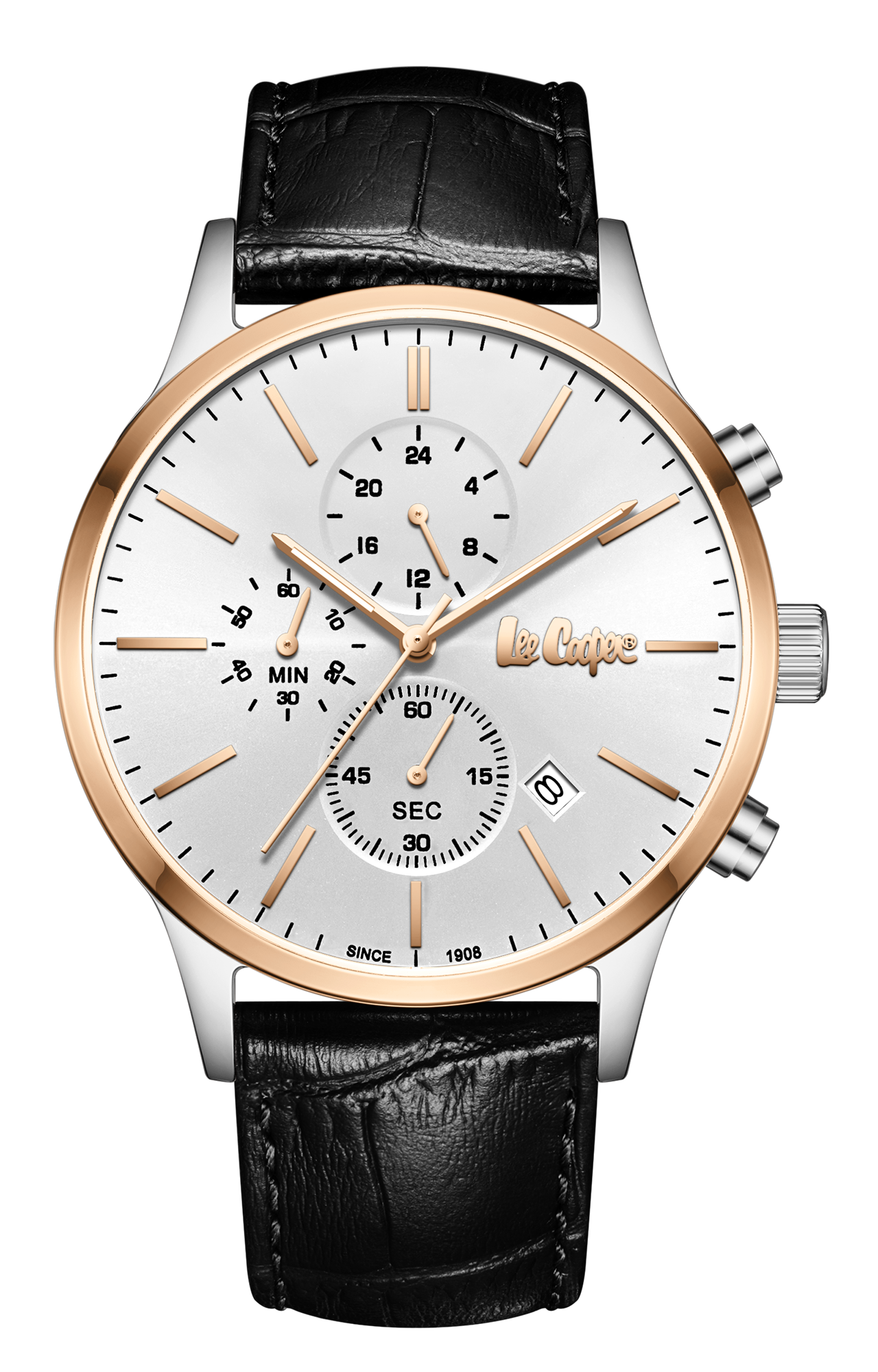 Часы LEE COOPER  LC08154.531  часы, кварцевый механизм, суперметалл с покрытием, 44 мм