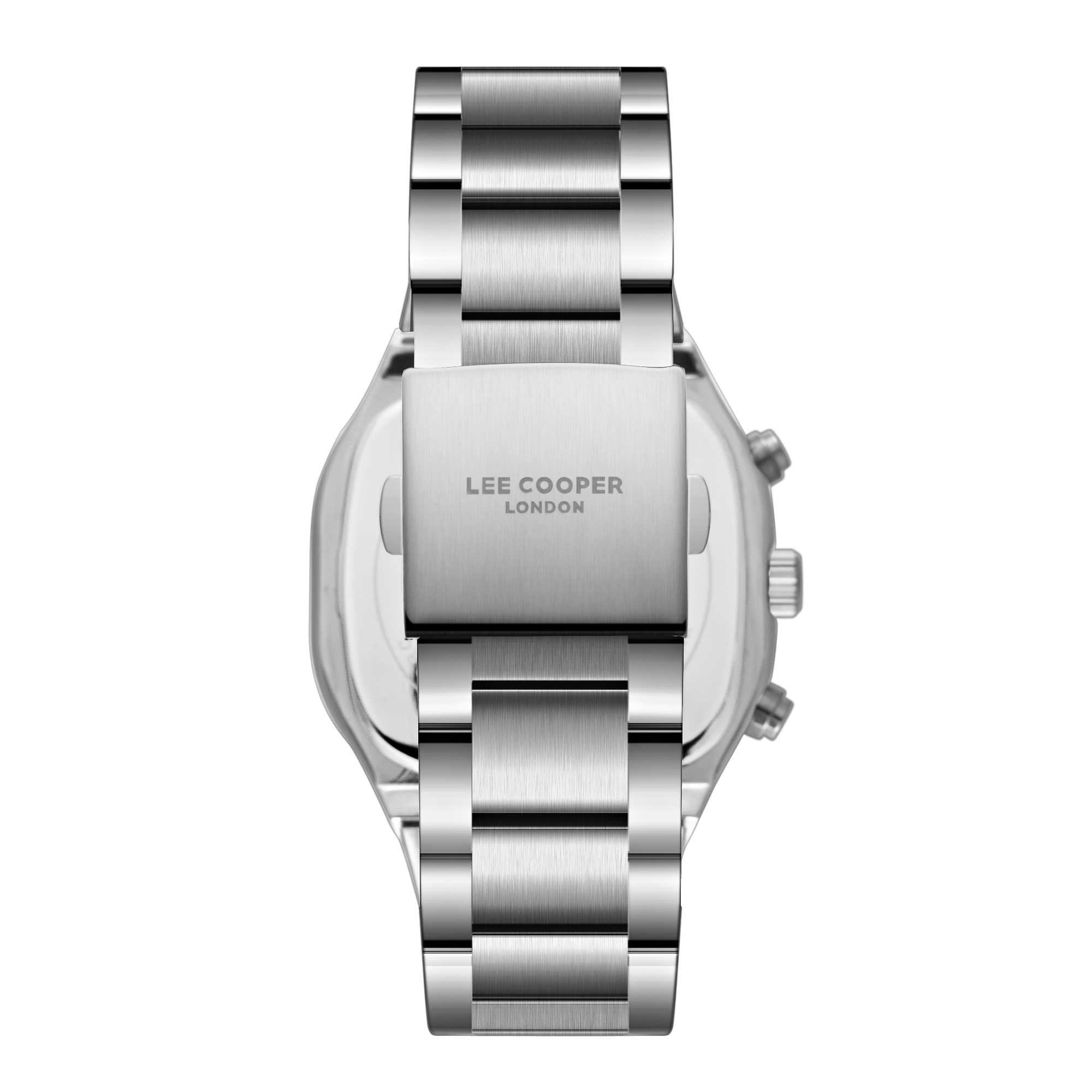 LEE COOPER   часы, кварцевый механизм, суперметалл, 42x47 мм