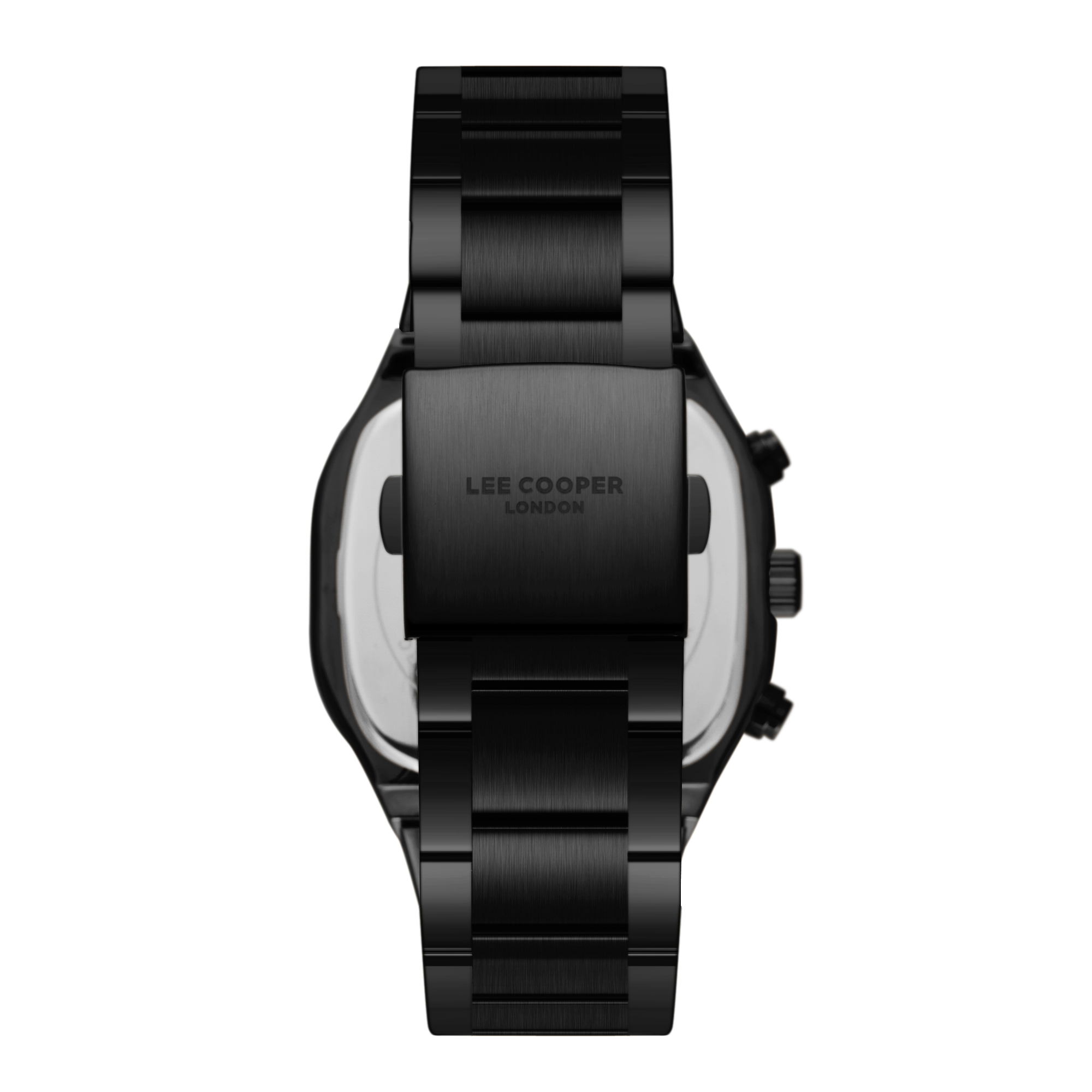LEE COOPER   часы, кварцевый механизм, суперметалл, 42x47 мм