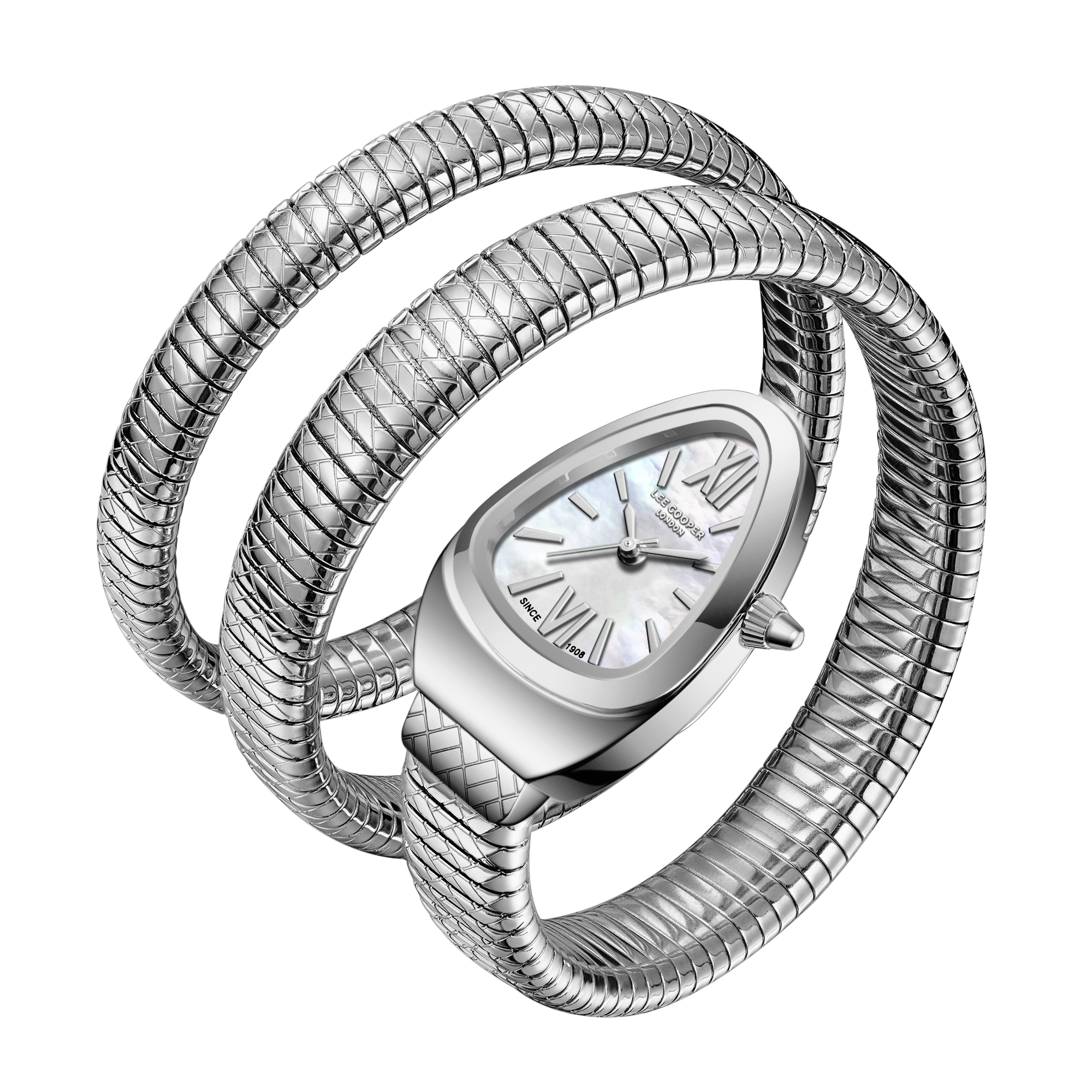 LEE COOPER   часы, кварцевый механизм, суперметалл, 23 мм