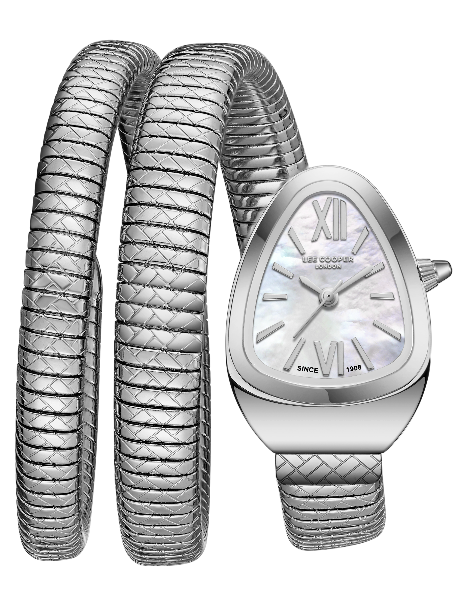 LEE COOPER   часы, кварцевый механизм, суперметалл, 23 мм