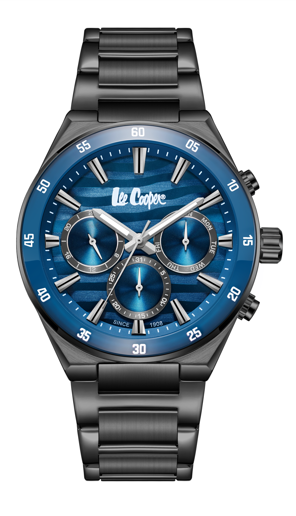 Часы LEE COOPER  LC08175.090  часы, кварцевый механизм, суперметалл с покрытием, 43 мм