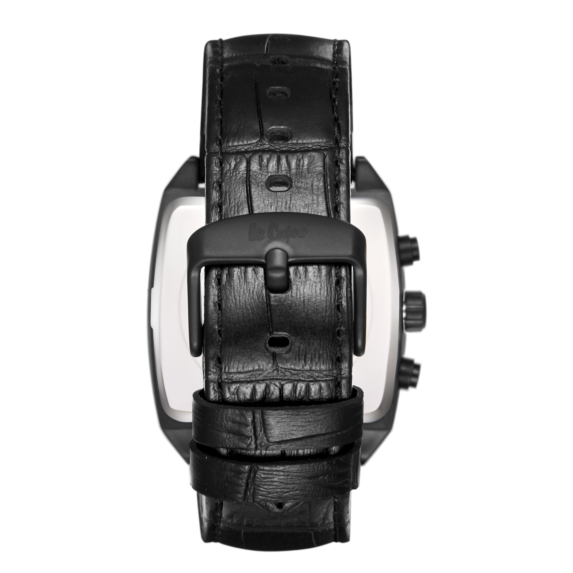 LEE COOPER   часы, кварцевый механизм, суперметалл, 40x48 мм