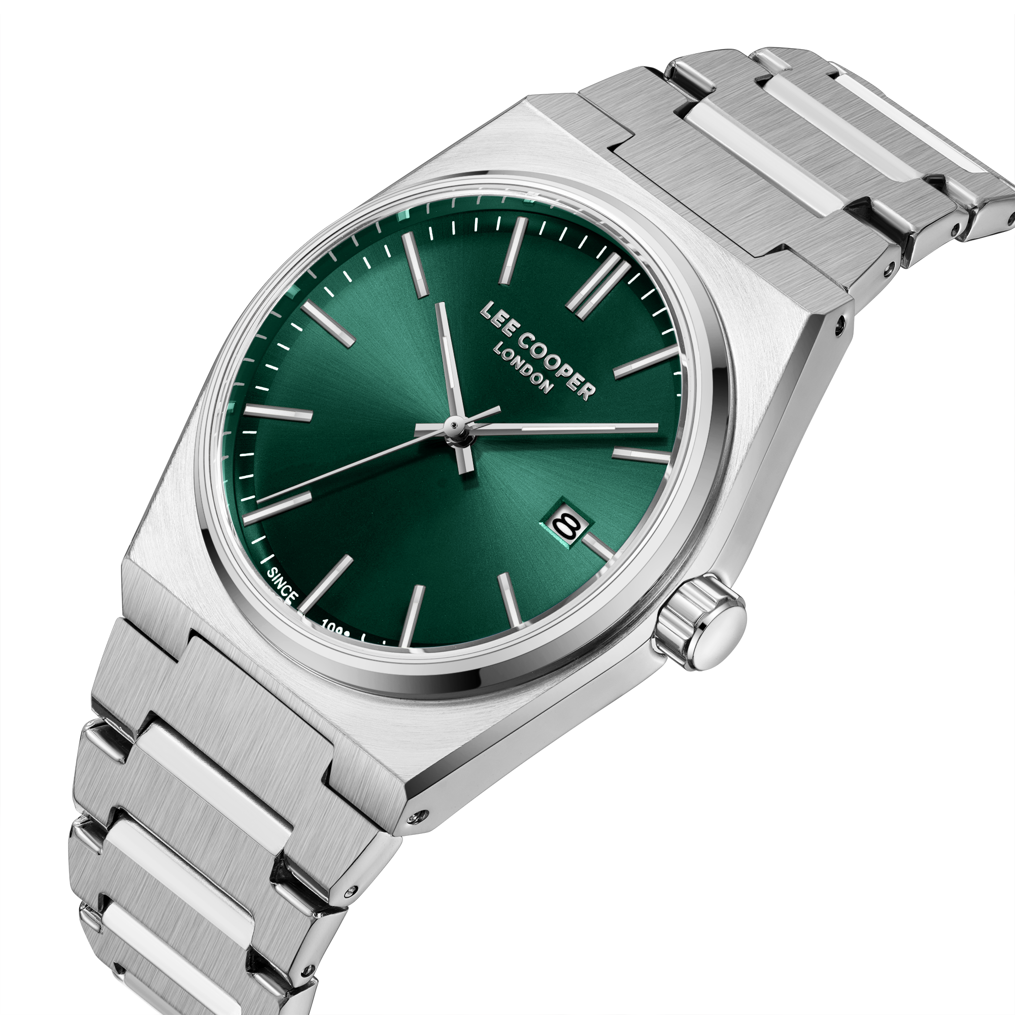 LEE COOPER   часы, кварцевый механизм, суперметалл, 40 мм