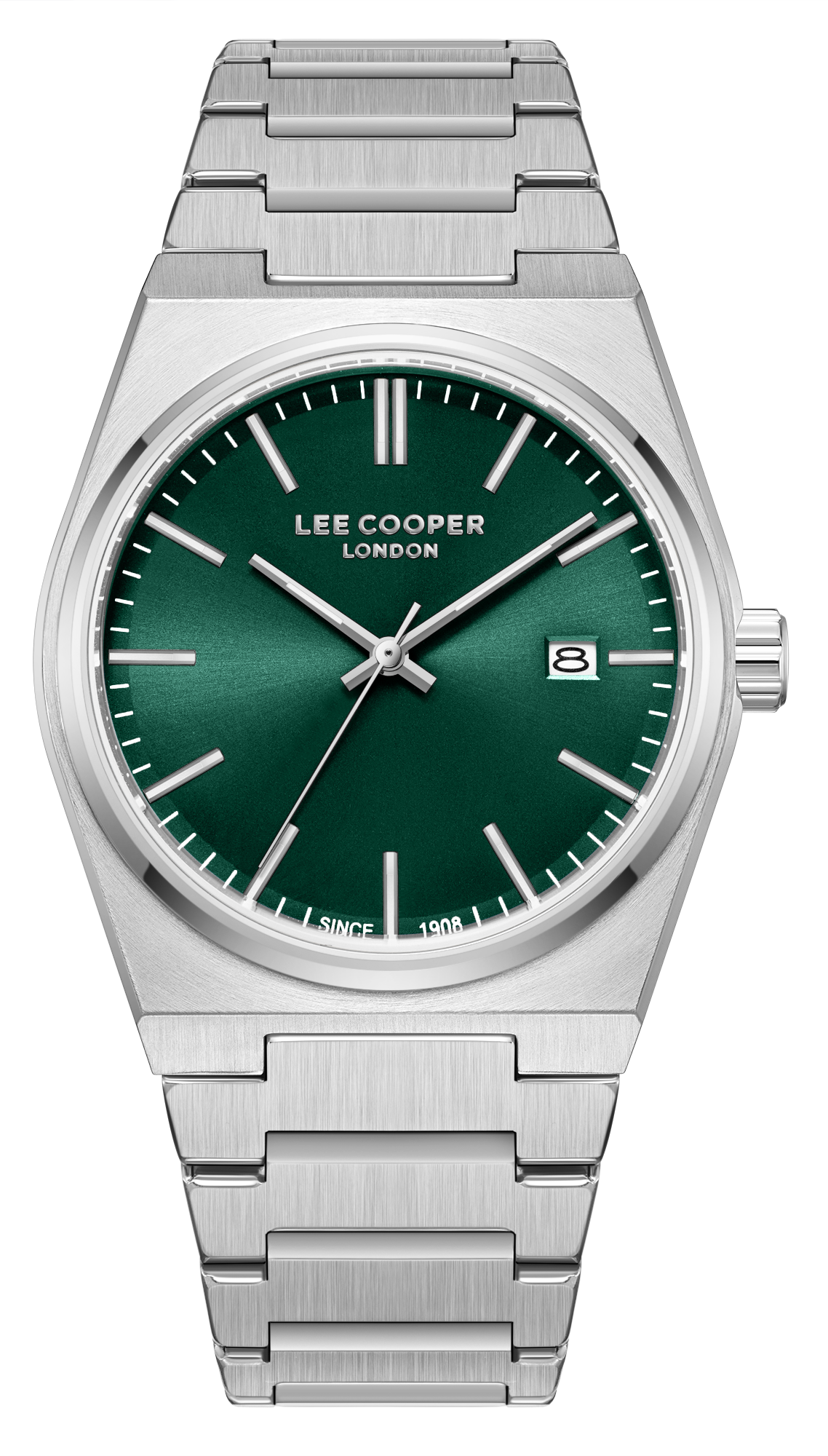 LEE COOPER   часы, кварцевый механизм, суперметалл, 40 мм