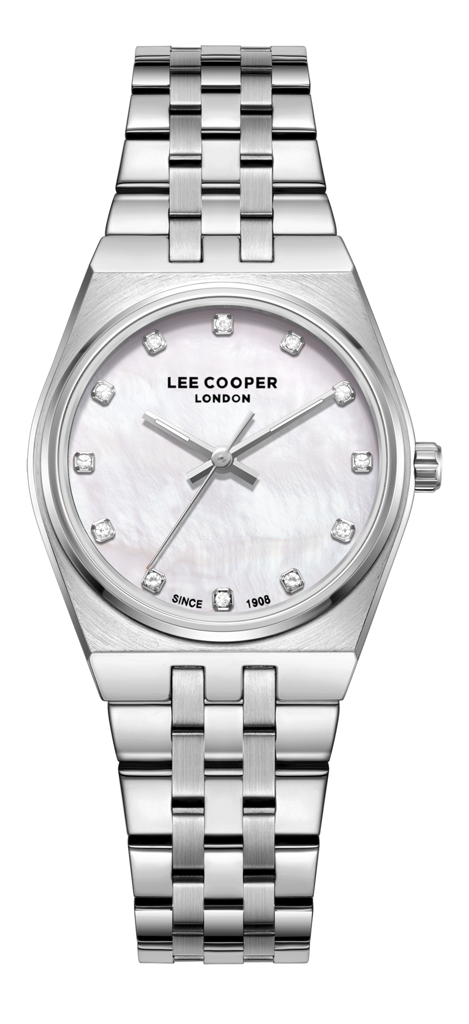 LEE COOPER   часы, кварцевый механизм, суперметалл, 30 мм